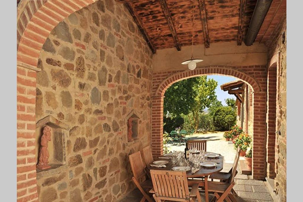 Tuscan Charme Of Cottage Roccaio Countryside Cortona Castiglion Fiorentino Bagian luar foto