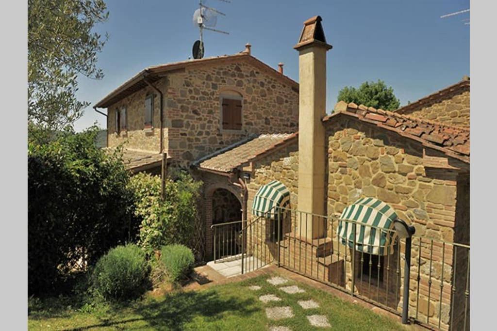 Tuscan Charme Of Cottage Roccaio Countryside Cortona Castiglion Fiorentino Bagian luar foto