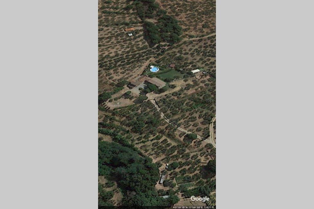Tuscan Charme Of Cottage Roccaio Countryside Cortona Castiglion Fiorentino Bagian luar foto