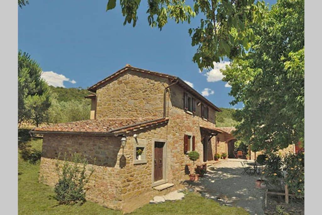 Tuscan Charme Of Cottage Roccaio Countryside Cortona Castiglion Fiorentino Bagian luar foto