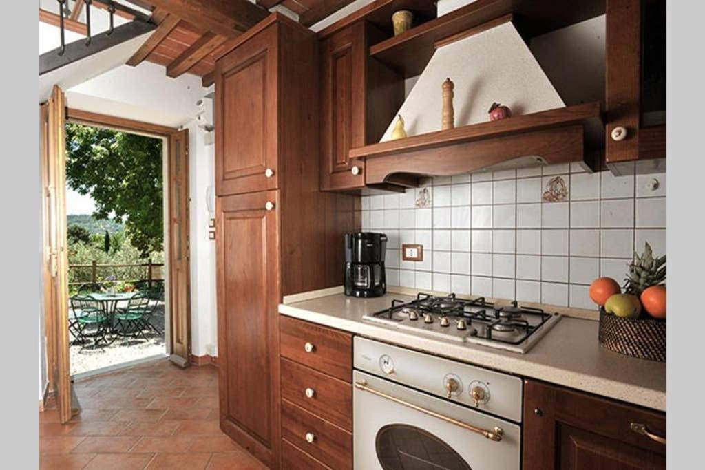 Tuscan Charme Of Cottage Roccaio Countryside Cortona Castiglion Fiorentino Bagian luar foto
